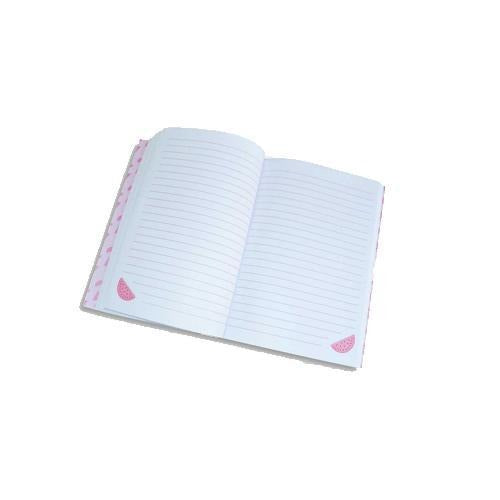 Novelty A5 Melon Lined Notebook Notebooks Blueprint Collections Ltd   