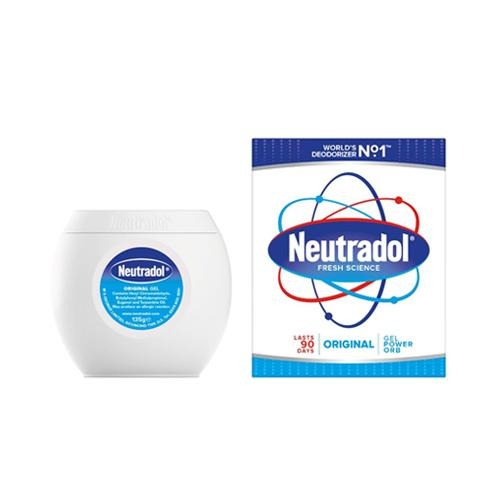 Neutradol Original Gel Power Orb Air Freshener 135g Air Fresheners & Re-fills Neutradol   