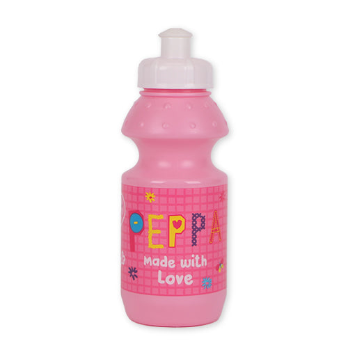 Pink Peppa Pig Kids Water Bottle Water Bottle FabFinds   