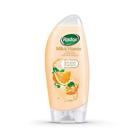 Radox Milk & Vitamin Orange Shower Cream 250ml Shower Gel & Body Wash Radox   