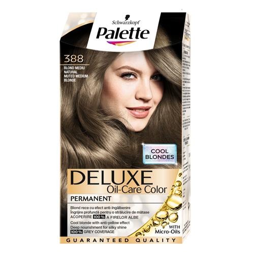 Palette Hair Colour Medium Blonde 388 115ml Hair Dye Palette   