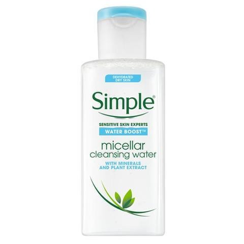 Simple Water Boost Micellar Cleansing Water 50ml Face Wash & Scrubs simple   