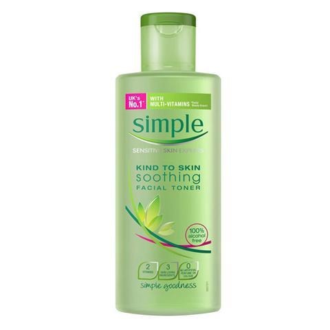 Simple Soothing Toner 50ml Face Wash & Scrubs simple   