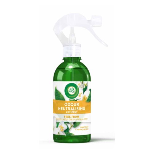 Air Wick Odour Neutralising Air Spray Fresh Dew & White Jasmine 236ml Air Fresheners & Re-fills Air Wick   