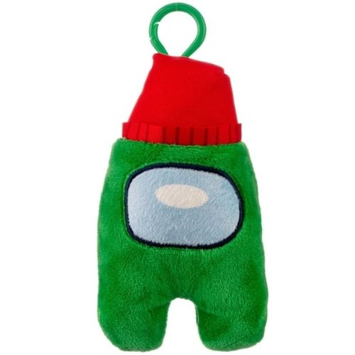 Among Us Clip On Plush Assorted Colours Kids Accessories innersloth Green  