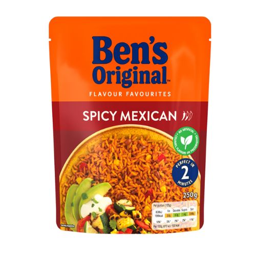 Ben's Original Spicy Mexican Rice 250g Rice Uncle Ben's   