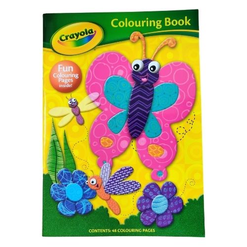 Crayola Garden Play Days Colouring Book Kids Stationery Alligator books   