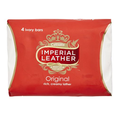 Cussons Imperial Leather Original Soap Bars 4 x 100g Soap cussons   