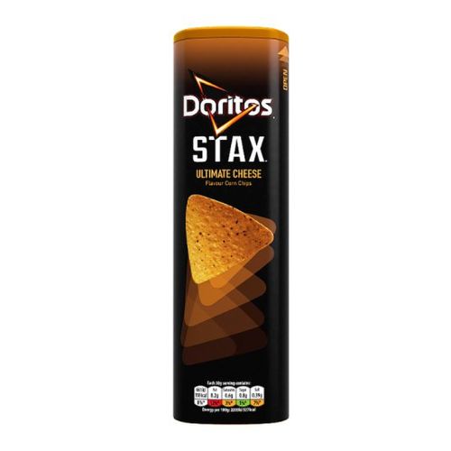 Doritos Stax Ultimate Cheese Corn Chips 170g Crisps, Snacks & Popcorn Doritos   