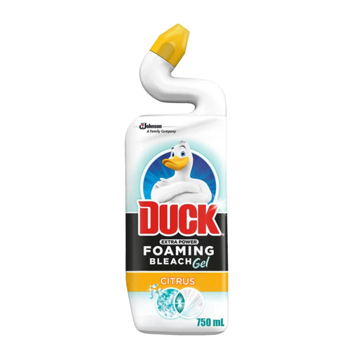 Duck Foaming Bleach Gel Citrus 750ml Toilet Cleaners Duck   