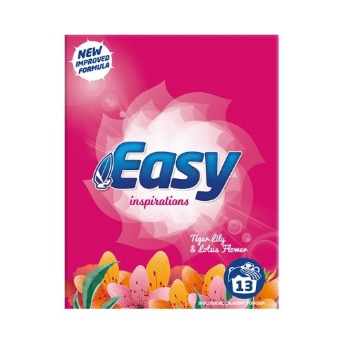Easy Inspirations Laundry Powder Detergent Tiger Lily & Lotus 13 Washes Laundry - Detergent Easy   