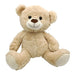 Edward Bear Plush Teddy In Assorted Colours Plush Toys FabFinds Cream  