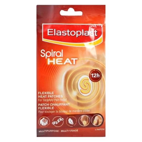 Elastoplast Spiral Heat Flexible Heat Patch Health & Wellness Elastoplast   