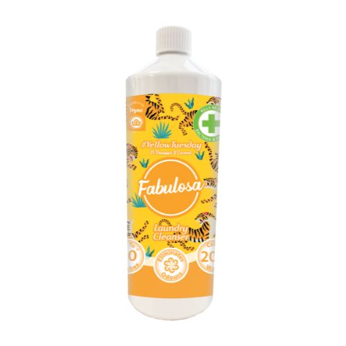 Fabulosa Laundry Cleanser #YellowTuesday ft. Pineapple & Coconut 1L Laundry - Detergent Fabulosa   