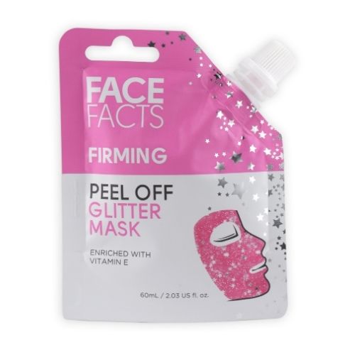 Face Facts Firming Peel Off Glitter Mask 60ml Face Masks face facts   