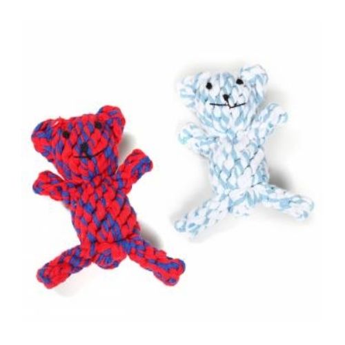 Hounds Colourful Cotton Rope Woven Teddy Dog Toy Dog Toys Hounds   