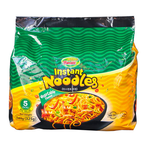Natural Kwaliti Instant Noodles Vegetable Flavour 5 x 56g Pasta, Rice & Noodles Natural Kwaliti   