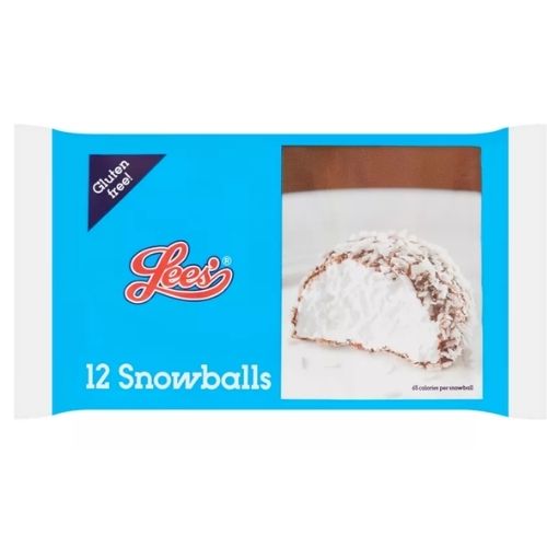 Lees' Snowballs 12 Pack 171g Snack Cakes lees'   