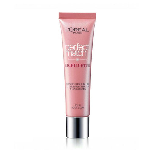 L'Oreal Perfect Match Golden Highlighter Rosy Glow 201.N Highlighters & Luminizers L'Oreal   