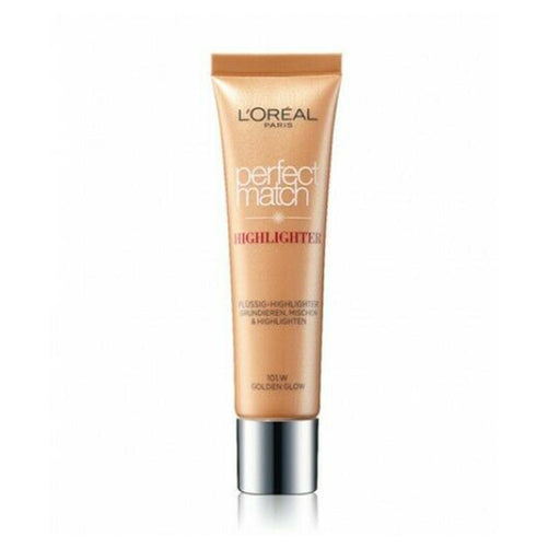Loreal Perfect Match Golden Highlighter Golden Glow 101.W Highlighters & Luminizers L'Oreal   