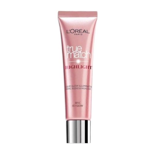 L'Oreal True Match Liquid Highlighter Icy Glow 301 30ml Highlighters & Luminizers L'Oreal   