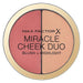 Max Factor Miracle Cheek Duo Peach & Champagne Highlighters & Luminizers max factor   