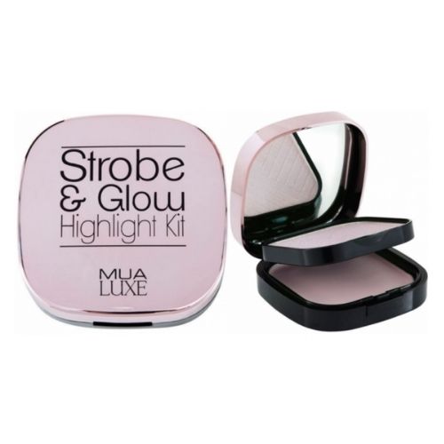 MUA Strobe & Glow Highlight Kit Assorted Shades 17.5g Highlighters & Luminizers mua Pink Luster  