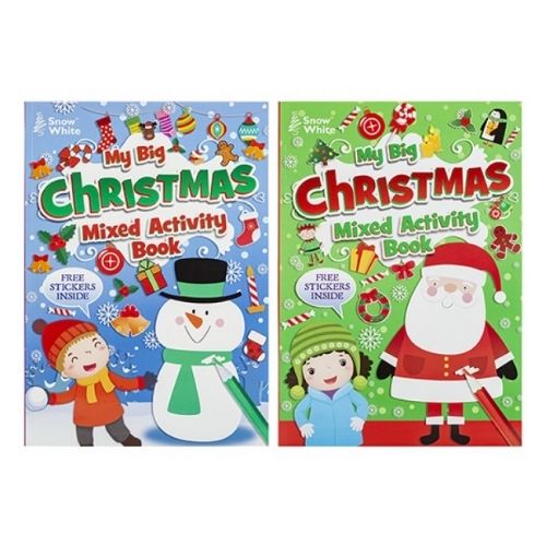 My Big Christmas Mixed Activity Book Assorted Styles Christmas Accessories PMS   
