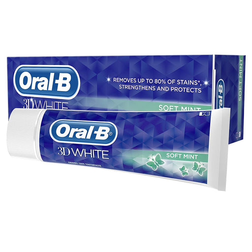 Oral-B 3D White Soft Mint Toothpaste 75ml Toothpaste Oral-B   