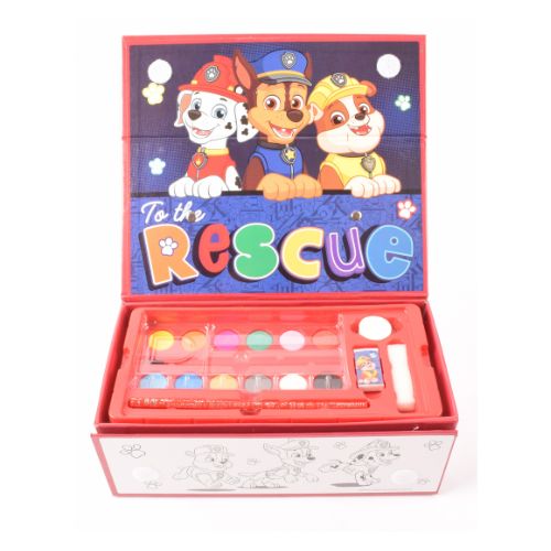 Paw Patrol Art Colouring Set 52 Pieces Kids Stationery Nickelodeon   