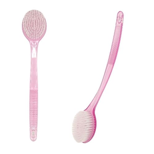 Exfloliating Body Brush 39cm Toiletries FabFinds Pink  