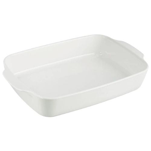 Pyroflam White Vitro-Ceramic Roaster Dish 35cm x 22cm Pots & Pans Pyroflam   