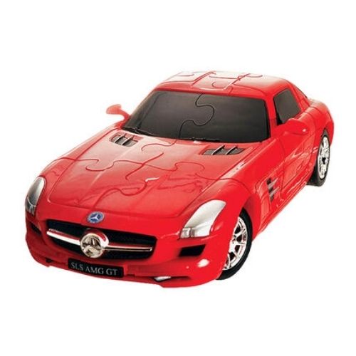 Red Mercedes-Benz 3D Puzzle Games & Puzzles FabFinds   