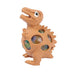 Kids Zone Squishy Dino Assorted Colours Toys FabFinds T-Rex Brown  
