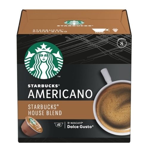 Starbucks Americano Dolce Gusto Medium Roast Coffee Pods 12 Pk Coffee FabFinds   