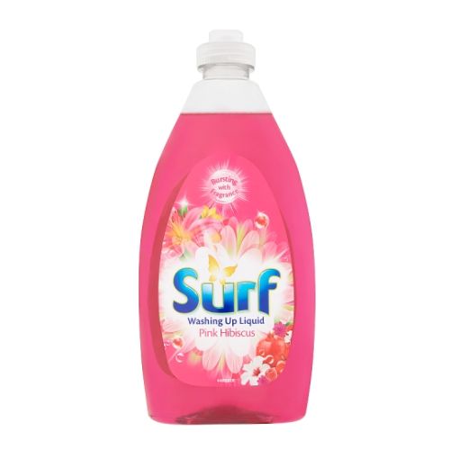 Surf Washing Up Liquid Pink Hibiscus 500ml Washing Up Liquid Surf   