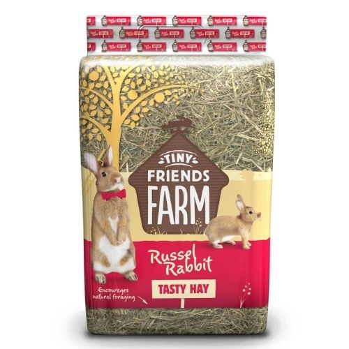 Tiny Friends Farm Russel Rabbit Tasty Hay 2kg Small Animal Supplies FabFinds   