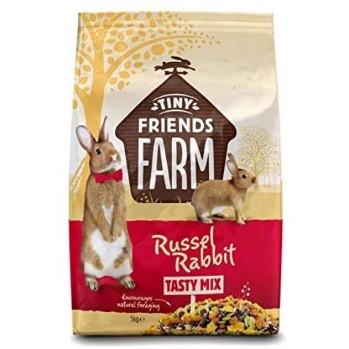 Tiny Friends Farm Russel Rabbit Tasty Mix 5kg Petcare tiny friends farm   