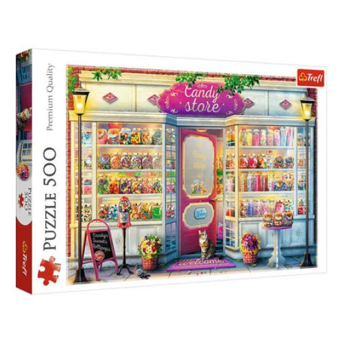 Trefl Candy Store Puzzle 500 Pieces Games & Puzzles Trefl   