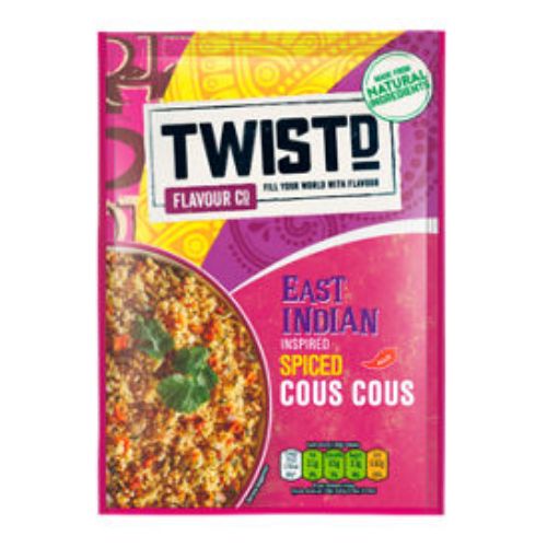 Twistd East Indian Spiced Cous Cous 100g Food Items Twistd   