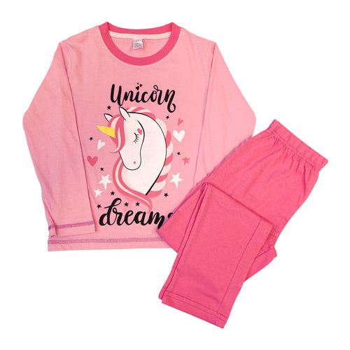 Older Girls Pink Unicorn Dreams Pyjamas Kids Pyjamas FabFinds   