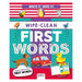 A4 Wipe Clean First Words Booklet Kids Stationery bookoli   