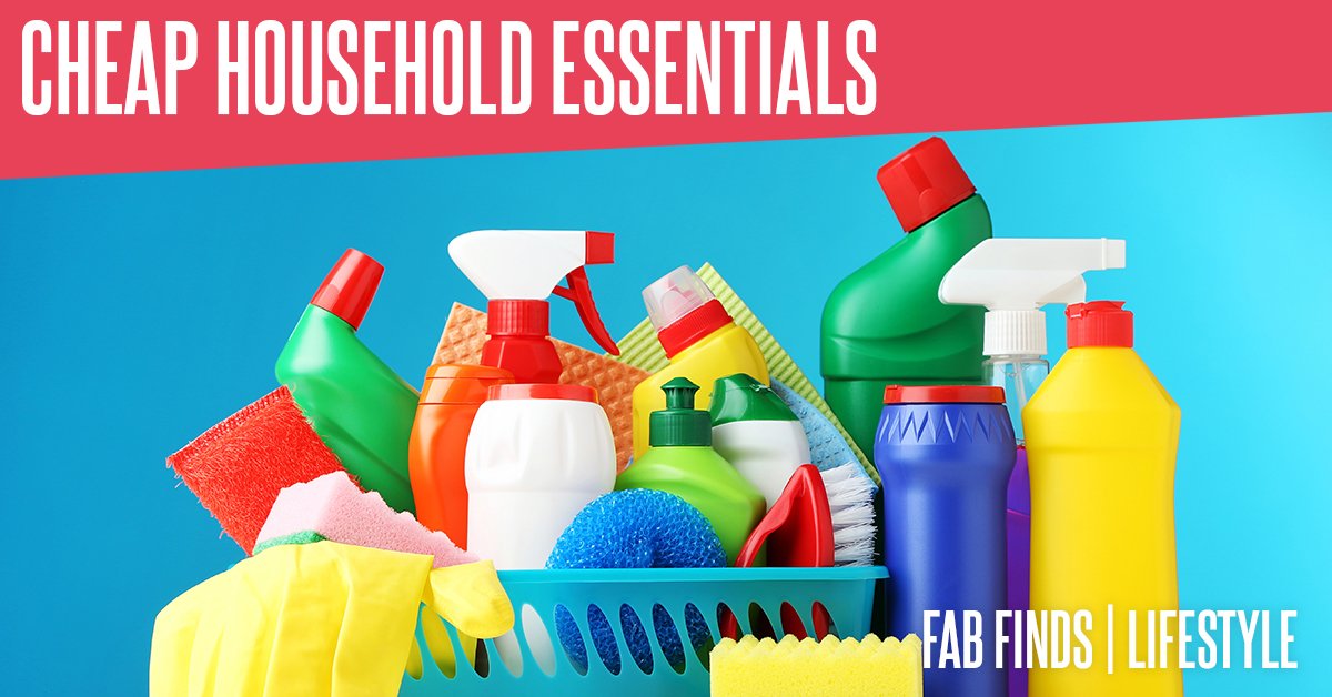 Cheap Household Essentials - FabFinds