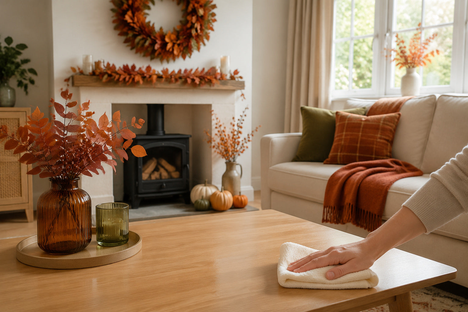 Autumn Cleaning Tips to Prepare Your Home for Cosy Season