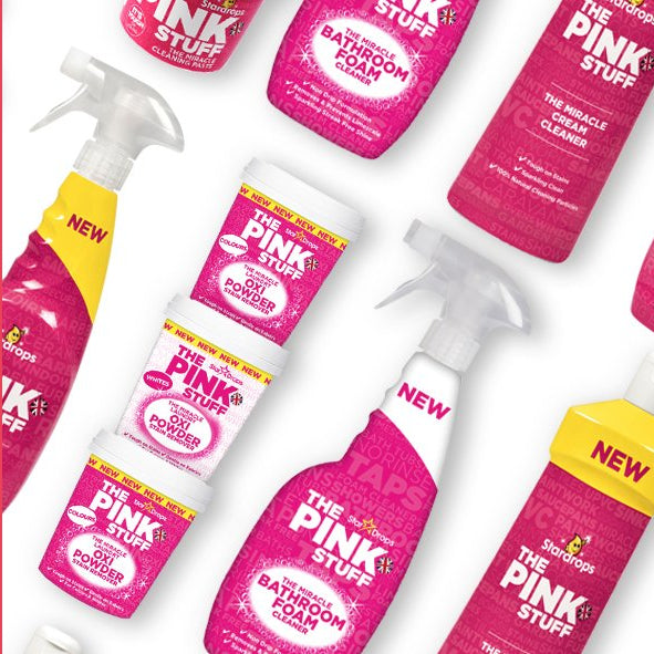 Stay pretty in Pink - Great ways to use The Pink Stuff - FabFinds