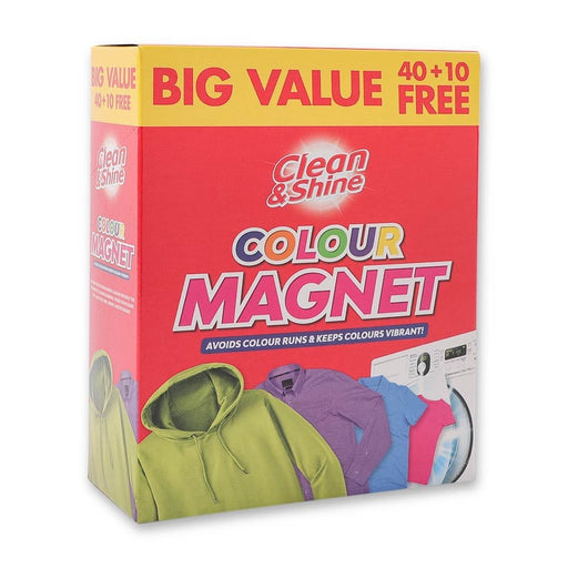 Clean & Shine Colour Magnet Sheets 40+10 Free Laundry - Accessories Clean & Shine