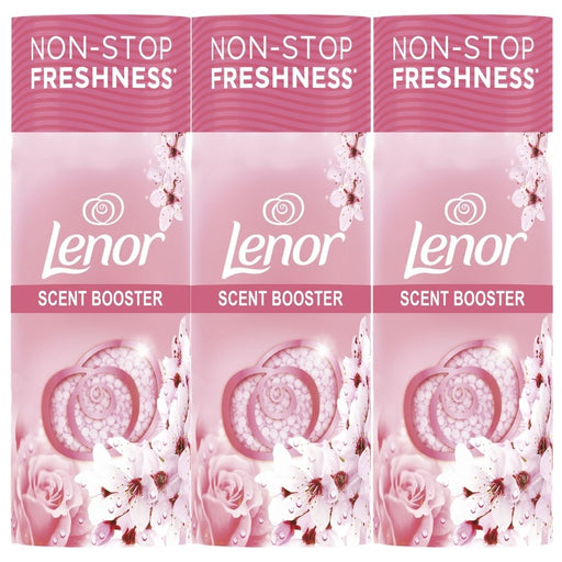 Lenor In-Wash Scent Booster Beads Cherry Blossom & Rose Water 176g Assorted Packs Laundry - Scent Boosters & Sheets FabFinds Pack of 3
