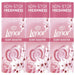 Lenor In-Wash Scent Booster Beads Cherry Blossom & Rose Water 176g Assorted Packs Laundry - Scent Boosters & Sheets Lenor Pack of 3