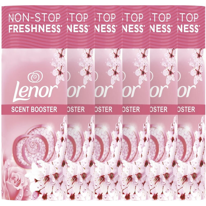 Lenor In-Wash Scent Booster Beads Cherry Blossom & Rose Water 176g Assorted Packs Laundry - Scent Boosters & Sheets Lenor Pack of 6