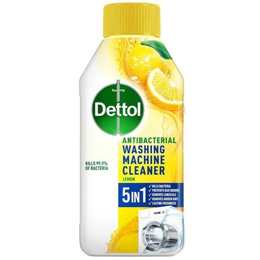 Dettol Antibacterial Washing Machine Cleaner Lemon Breeze 250ml Washing Machine Cleaners Dettol Pack of 1